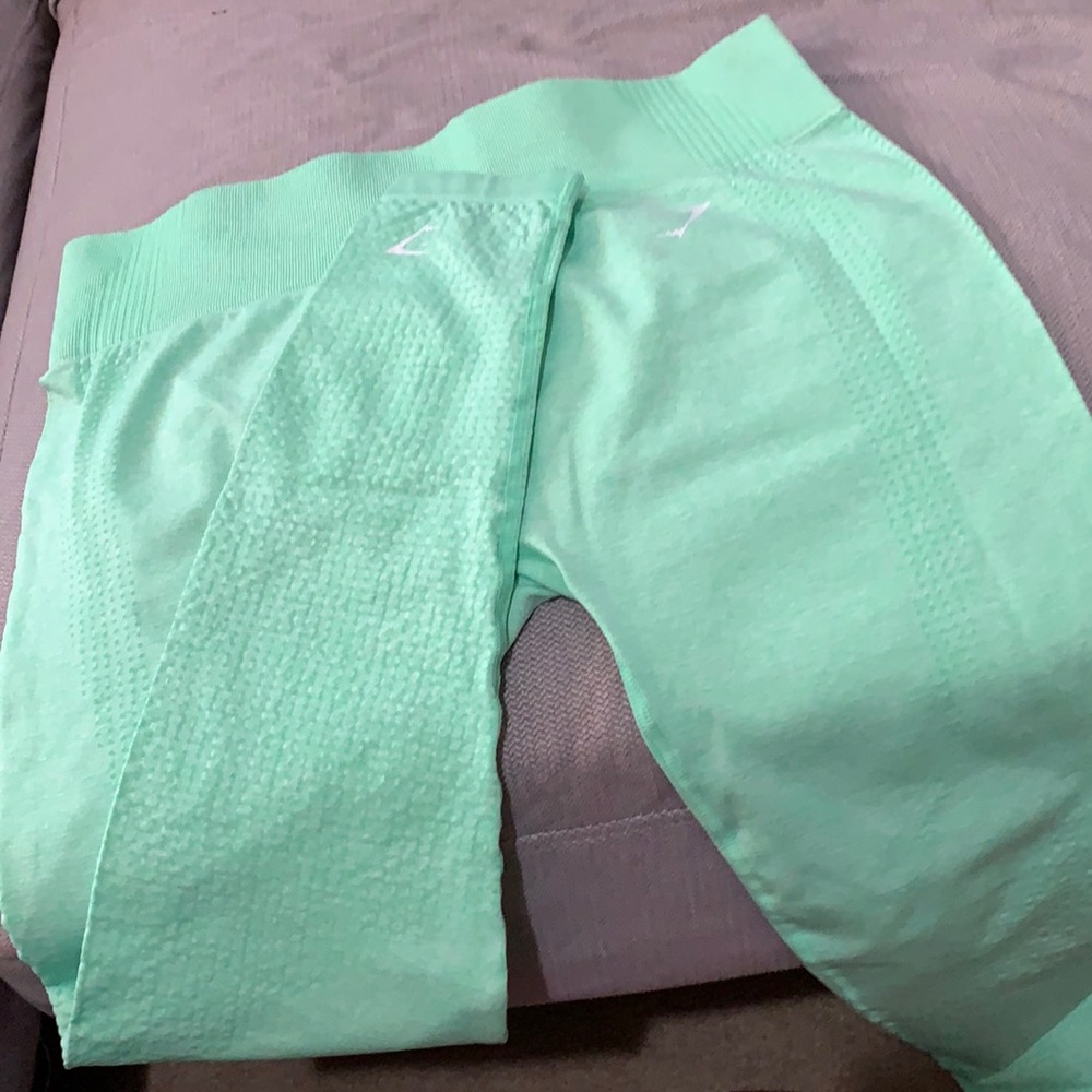 Sea-foam green leggings